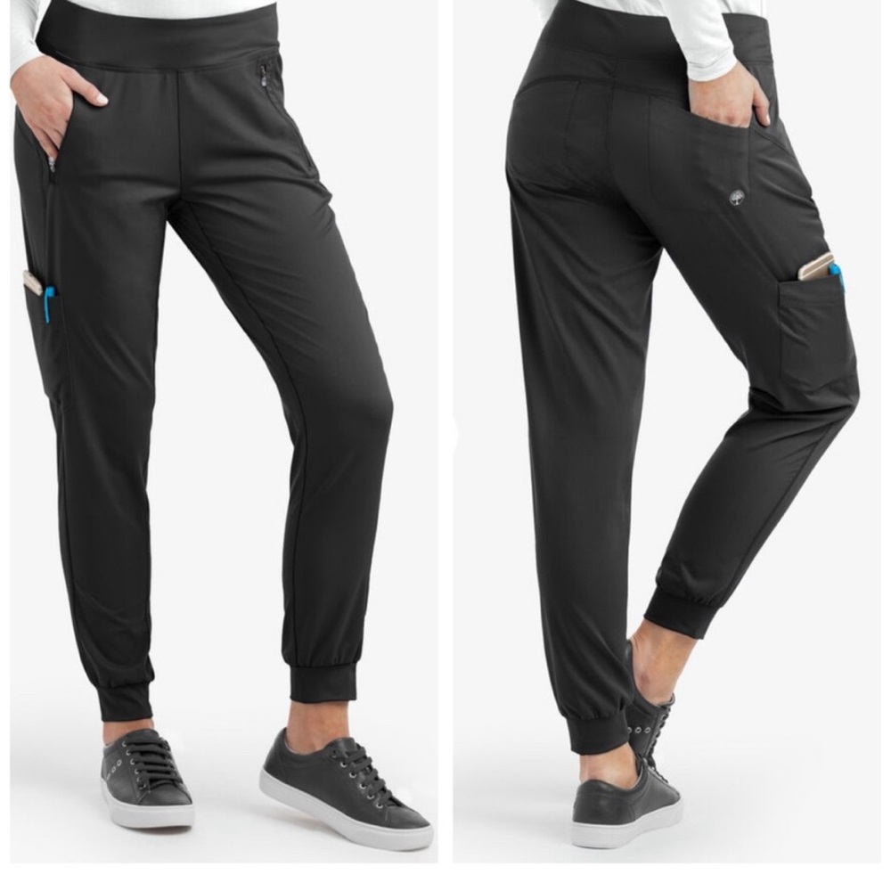 Healing Hands Black Joggers